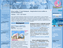 Tablet Screenshot of olcsoszallodakhotelek.hu